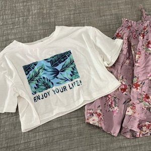 New Girls Shirts L 1012 Shein Art Class